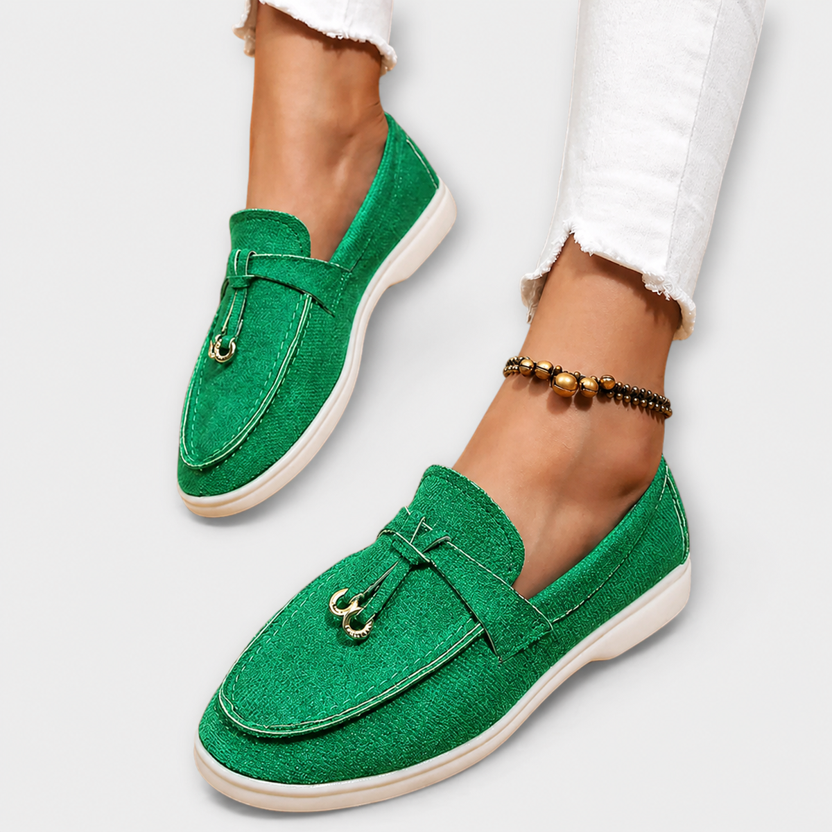Genoveva | Mocasín Elegante con Hebilla