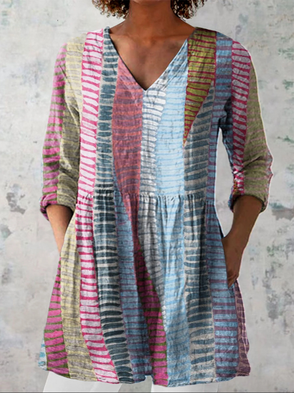 Anaís | Blusa Túnica con Escote en V