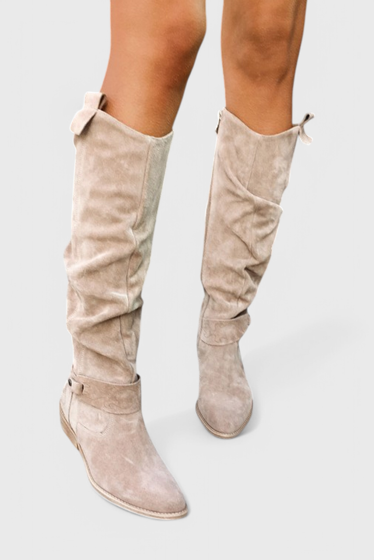 Celine | Botas Altas de Estilo Retro