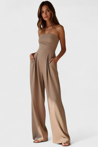 Llona | Mono Elegante sin Mangas
