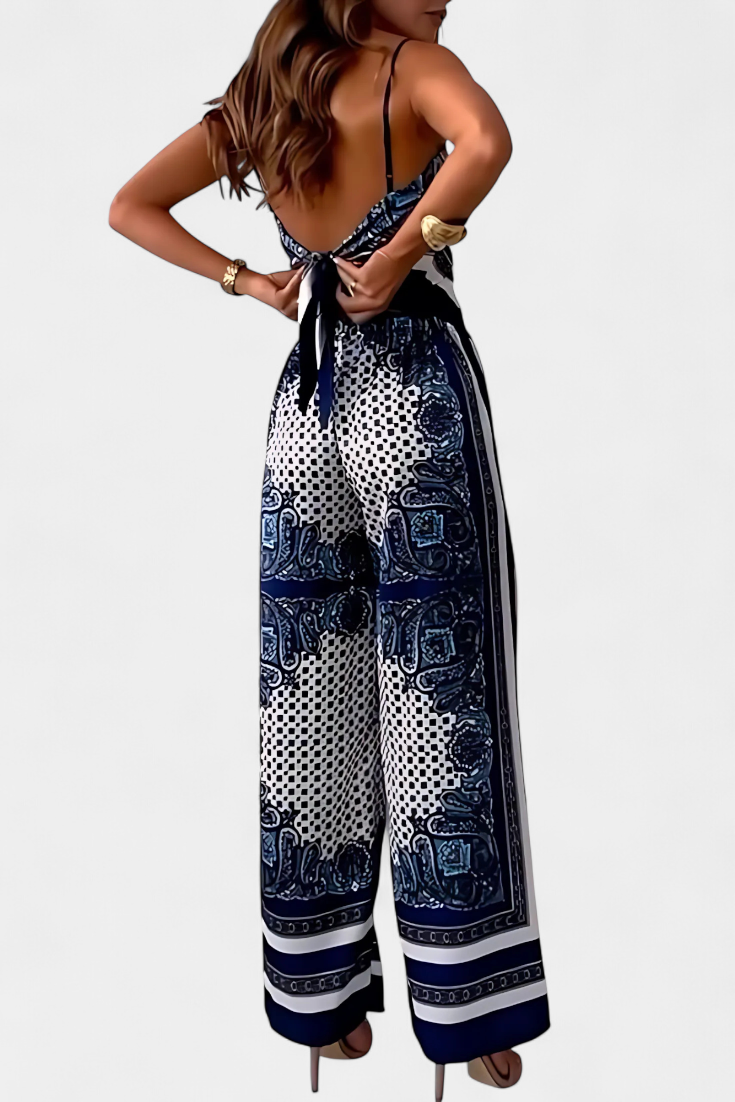 Leonie | Conjunto Paisley con Tiras