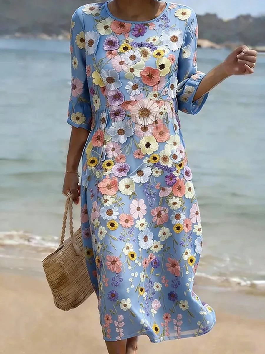 Carminho-Flor | informal de mujer con estampado floral.