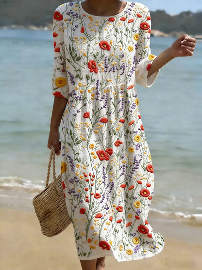 Joana-Yasmin | informal de mujer con estampado floral.