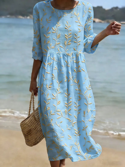 Nádia-Carminho | informal de mujer con estampado floral.