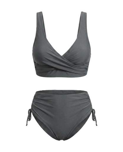 Balbina | Bikini con detalle twist frontal y copas extraíbles