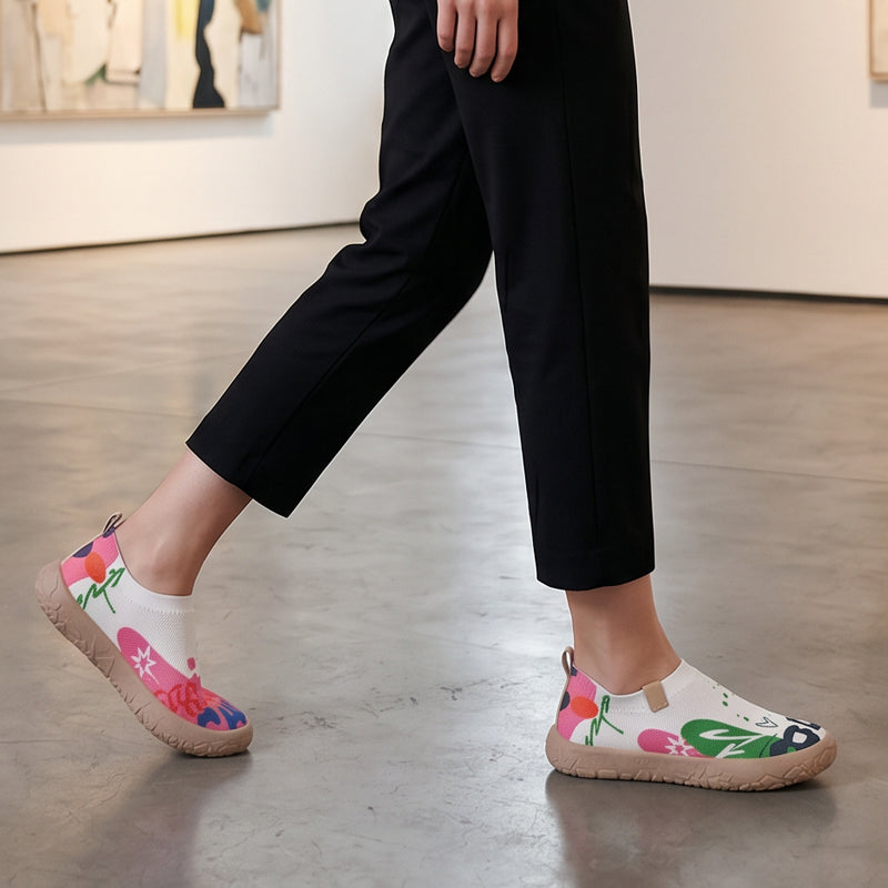 Núria-Isabel | Zapatilla de Caminar Ligera Multicolor