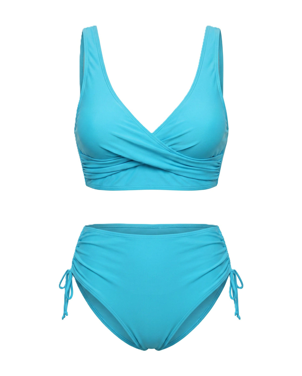 Balbina | Bikini con detalle twist frontal y copas extraíbles