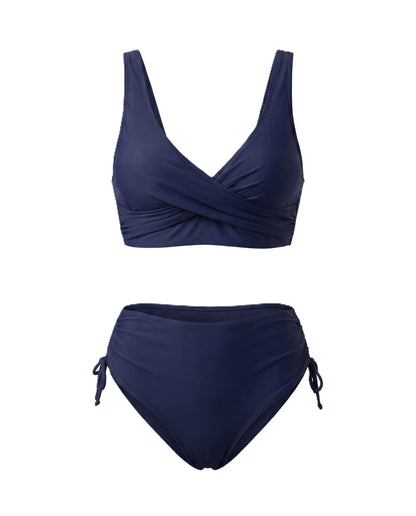 Balbina | Bikini con detalle twist frontal y copas extraíbles