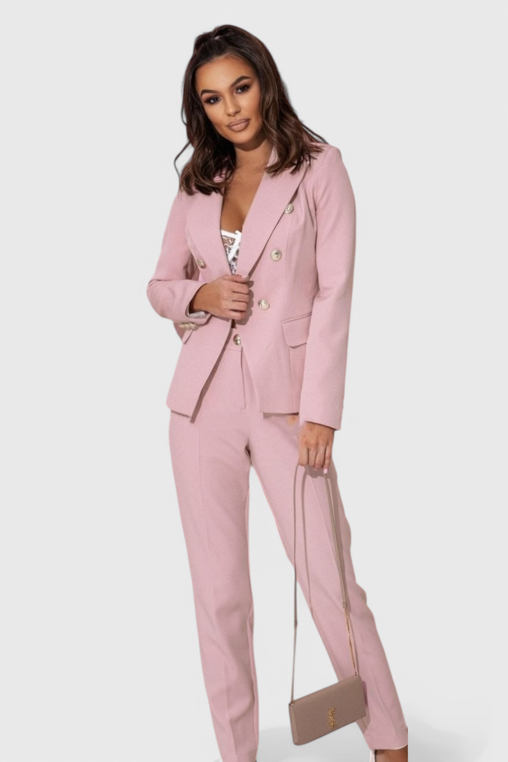 Rosalind | Conjunto de Blazer y Pantalones Elegante