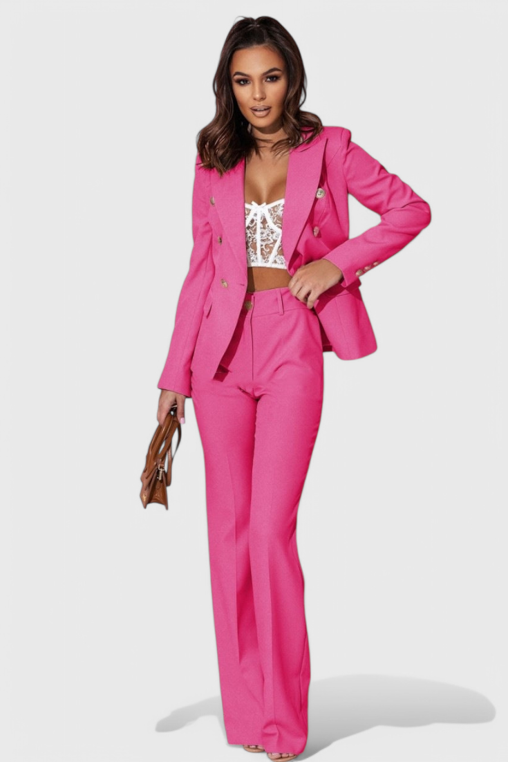 Rosalind | Conjunto de Blazer y Pantalones Elegante