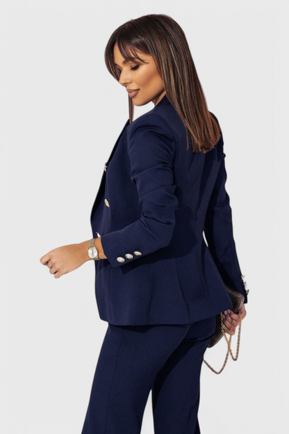 Rosalind | Conjunto de Blazer y Pantalones Elegante