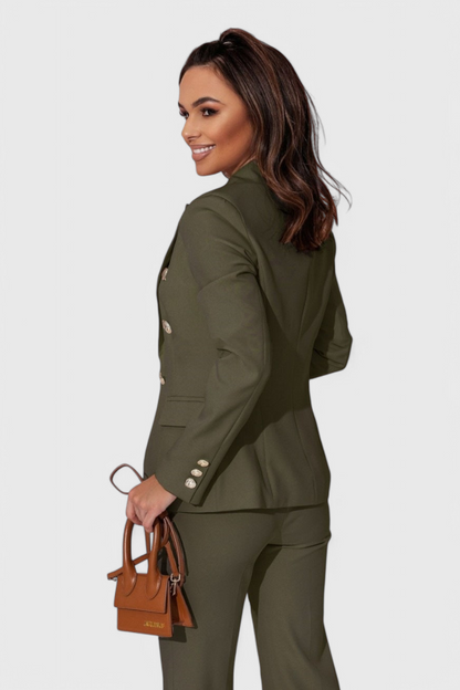 Rosalind | Conjunto de Blazer y Pantalones Elegante