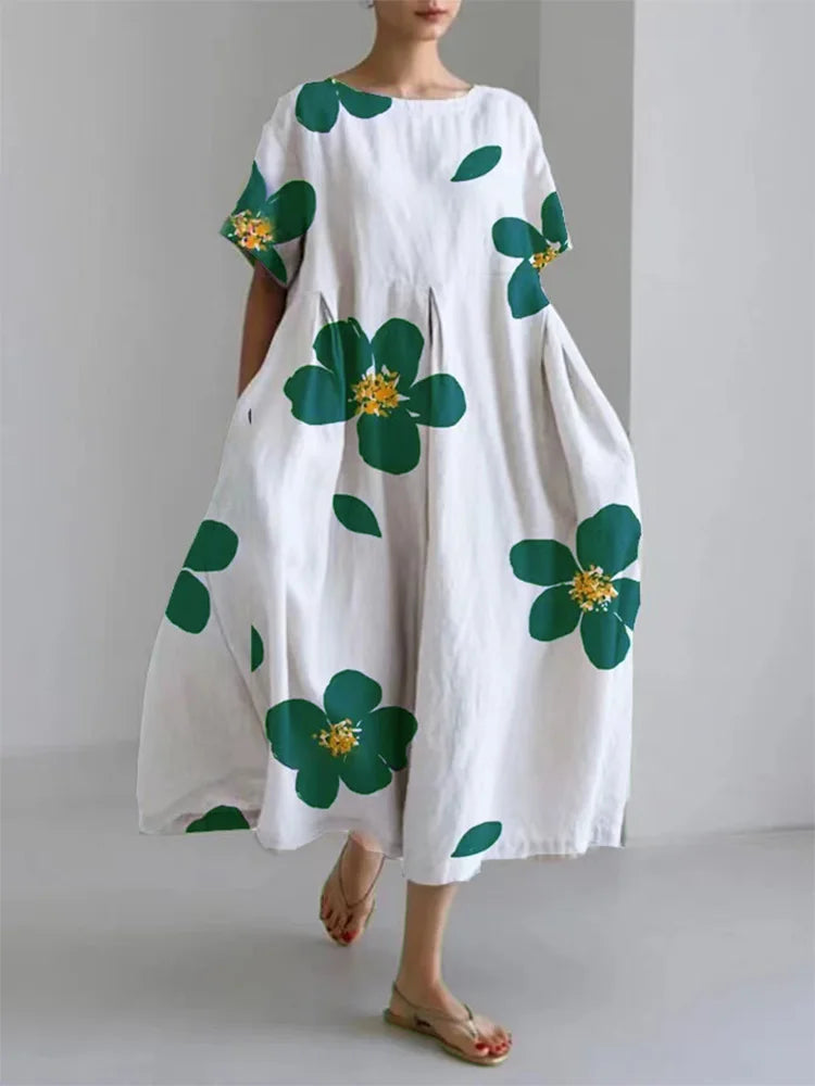 Clara-Margarida | Vestido Amplio Floral