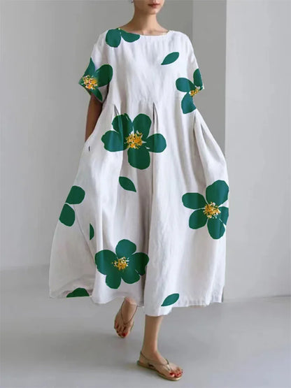 Clara-Margarida | Vestido Amplio Floral