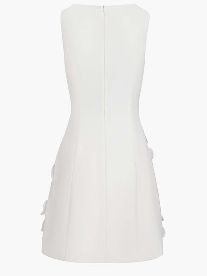 Adalia | Vestido Mini Elegante Sin Mangas con Recorte
