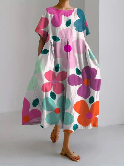 Elisenda | Vestido Amplio Floral