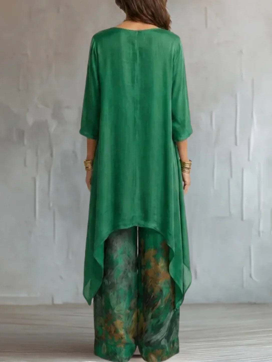 Graciana | Conjunto Asimétrico Floral