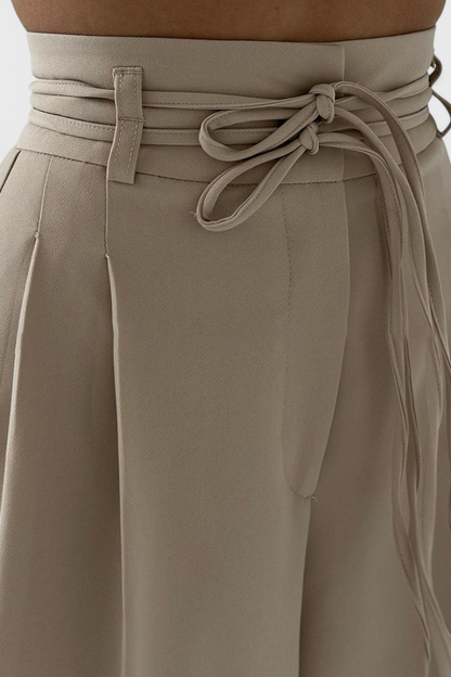Sophie | Pantalones de pierna ancha con cordones