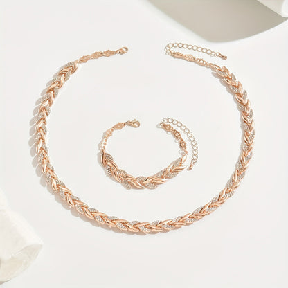 Claudine | Collar y Pulsera de cola de pez hecho a mano