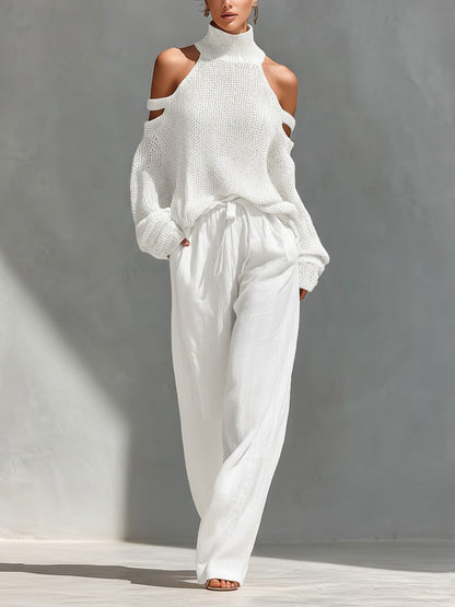Malena | Conjunto de tendencia en punto y lino