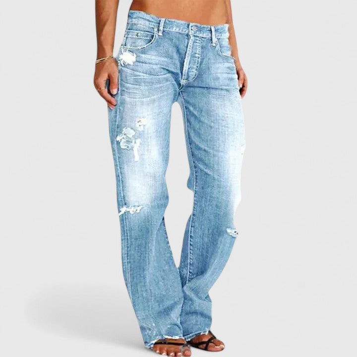 Lianette | Jeans Rasgados de Mujer