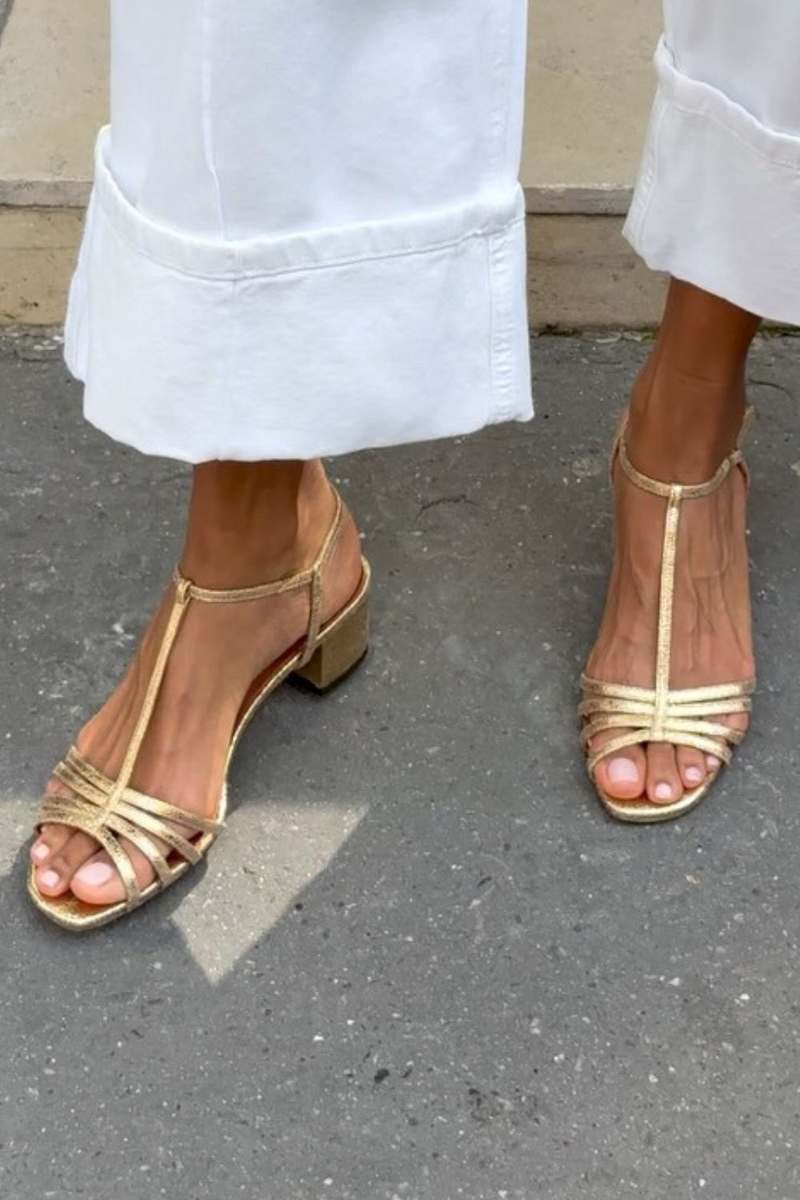 Ester | Sandalias de Tacón Bajo
