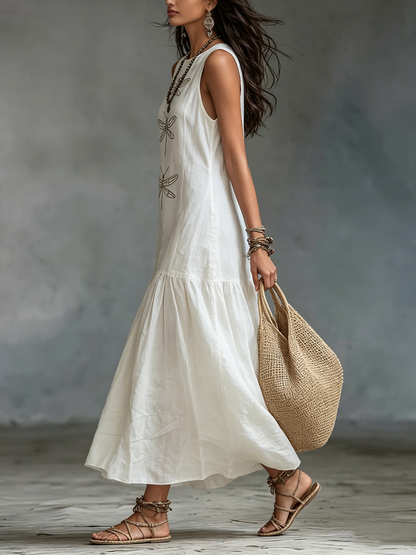 Ginebra | Vestido Largo sin Mangas