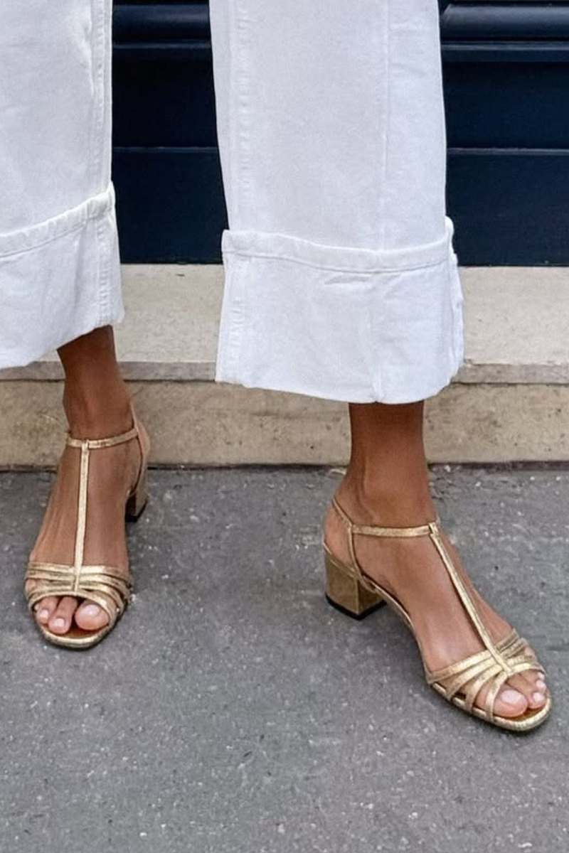Ester | Sandalias de Tacón Bajo