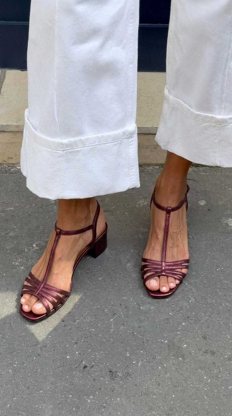 Ester | Sandalias de Tacón Bajo