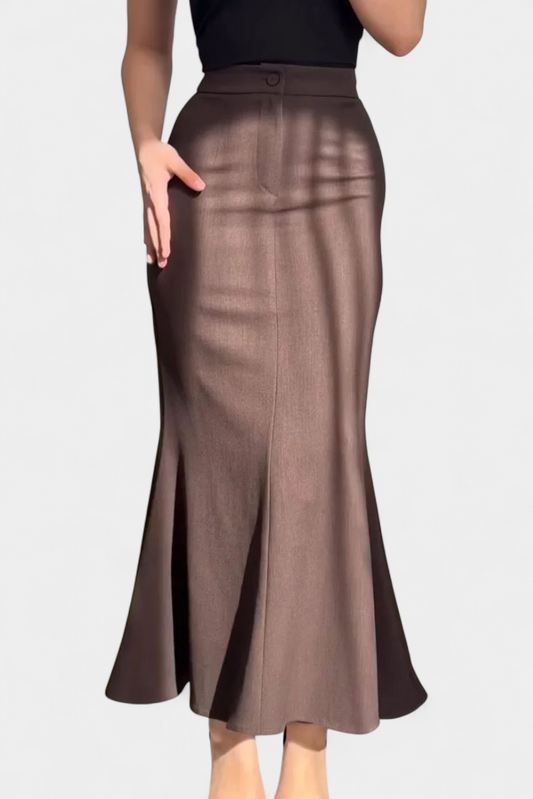 Azahara | Falda Entallada Estilo Sirena