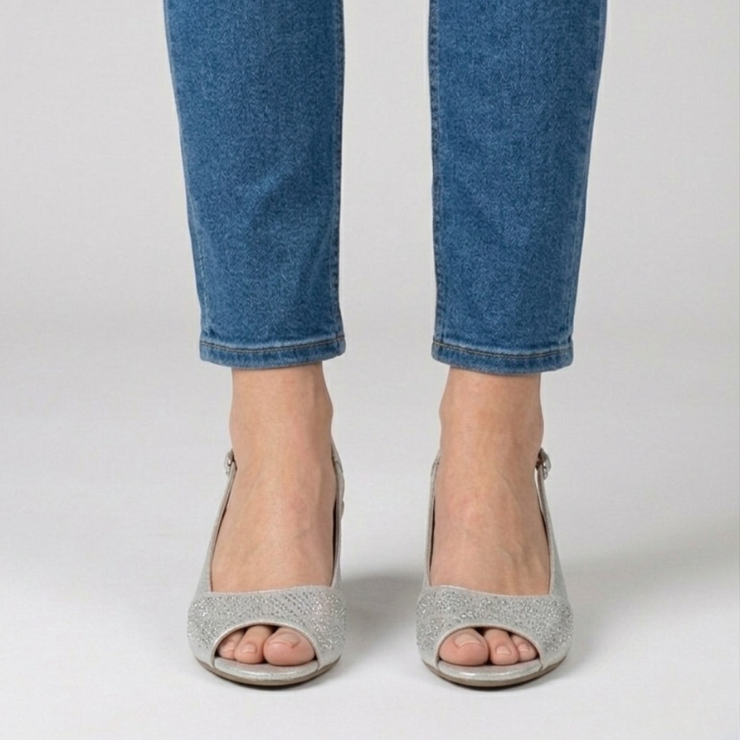 Paloma | Sandalia de Tacón Cómoda