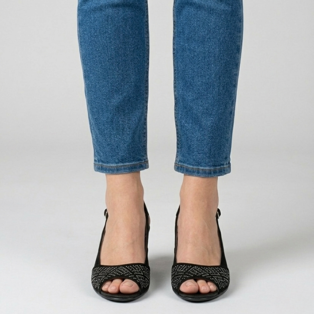 Paloma | Sandalia de Tacón Cómoda