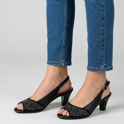 Paloma | Sandalia de Tacón Cómoda