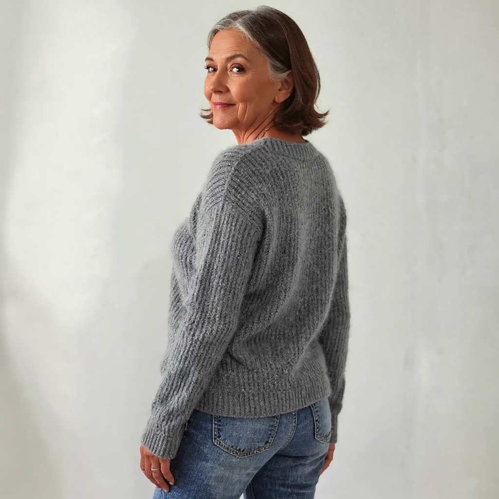 Maura | Suéter de punto vintage estilo isla