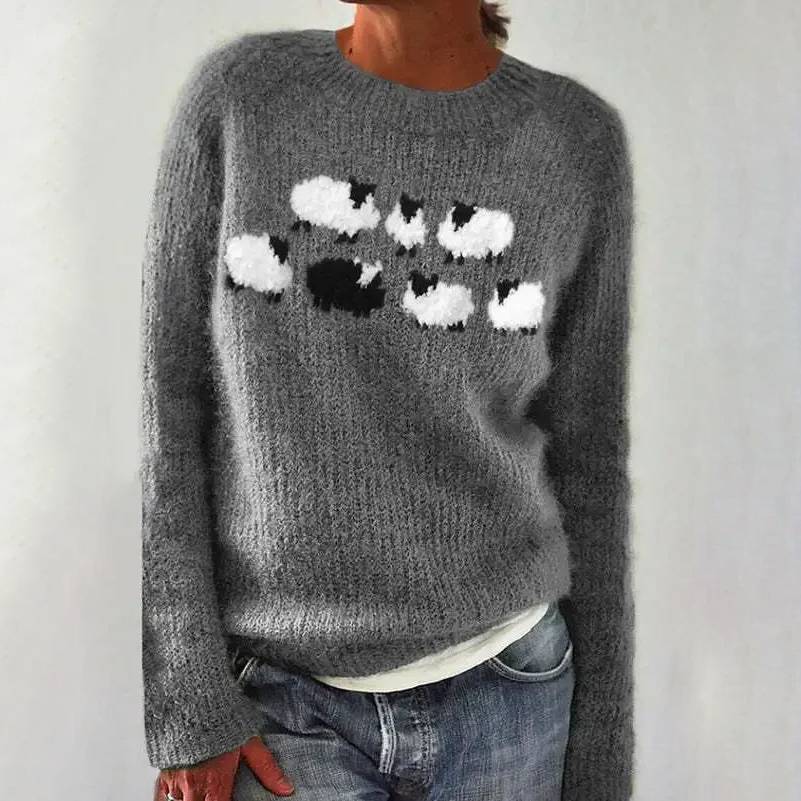 Maura | Suéter de punto vintage estilo isla