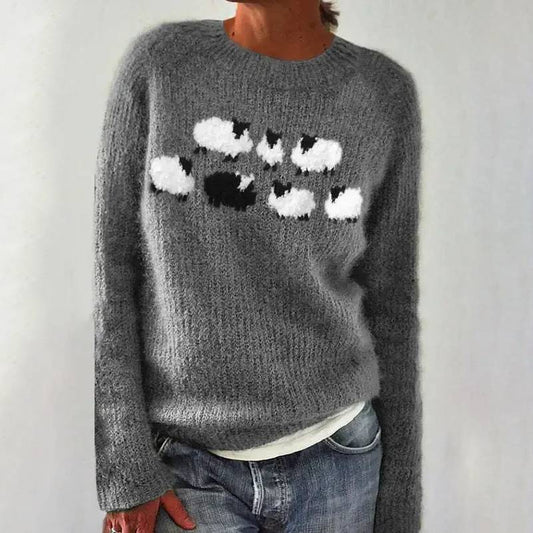 Maura | Suéter de punto vintage estilo isla