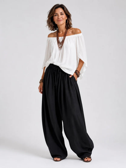Chelo | Conjunto Boho con Hombros Descubiertos