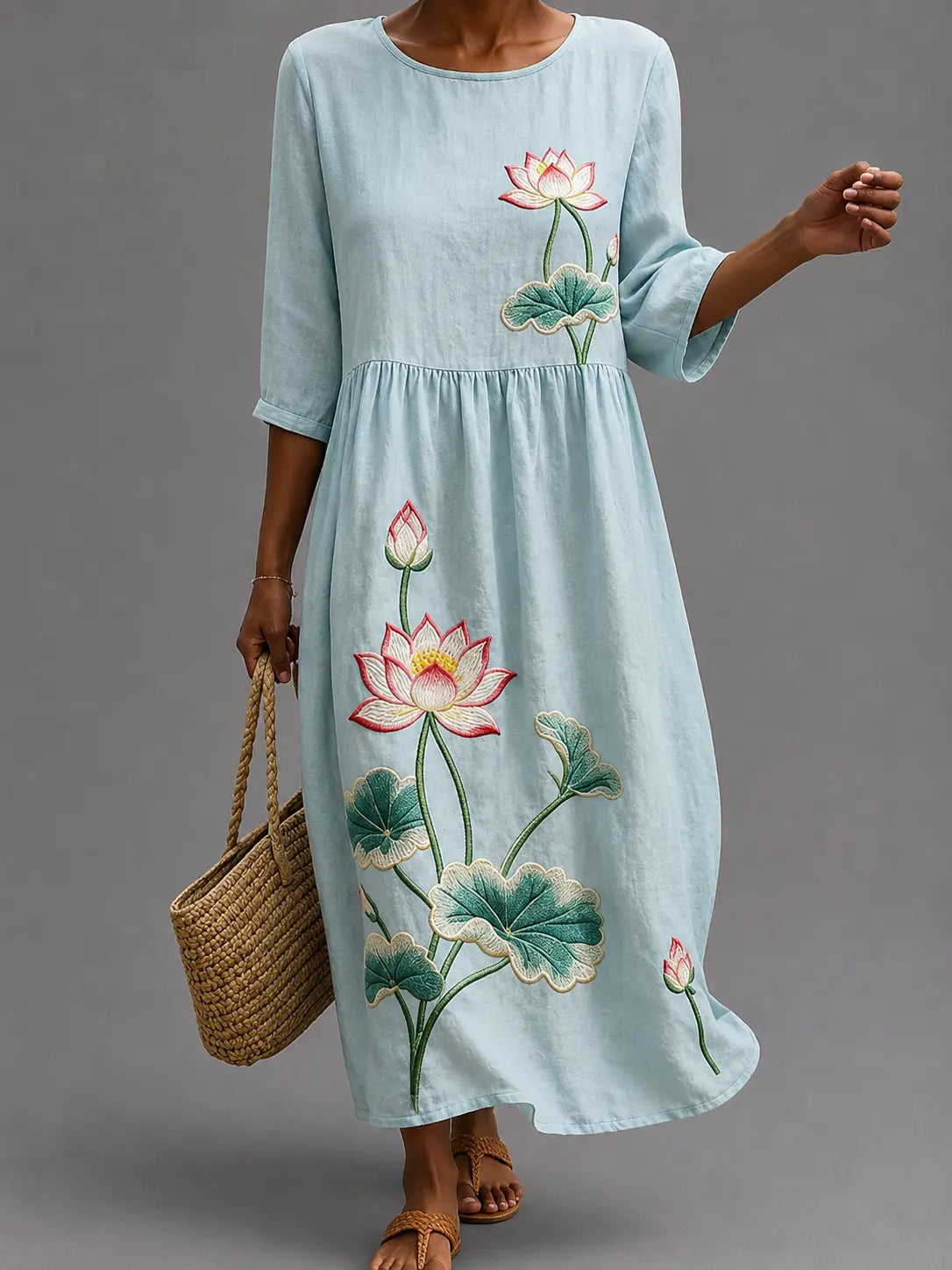 Emma-Patrícia | informal de mujer con estampado floral.