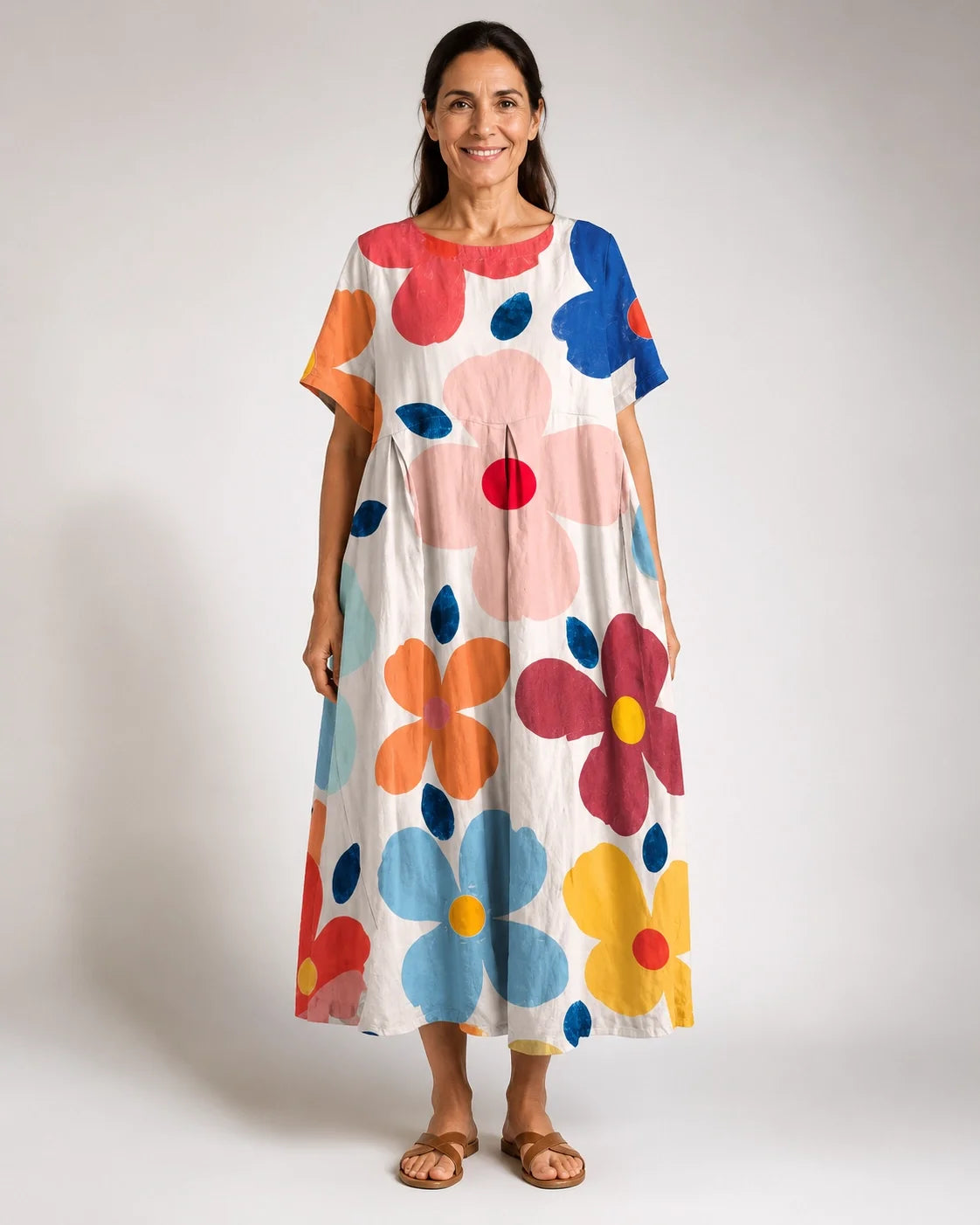 Elisenda | Vestido Amplio Floral
