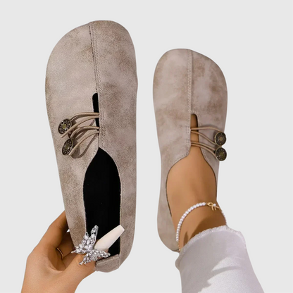 Lydia | Zapatillas ortopédicas de ante suave para mujer