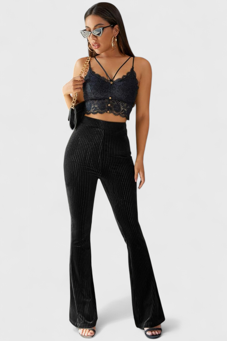 Liset | Pantalones Acampanados de Pana