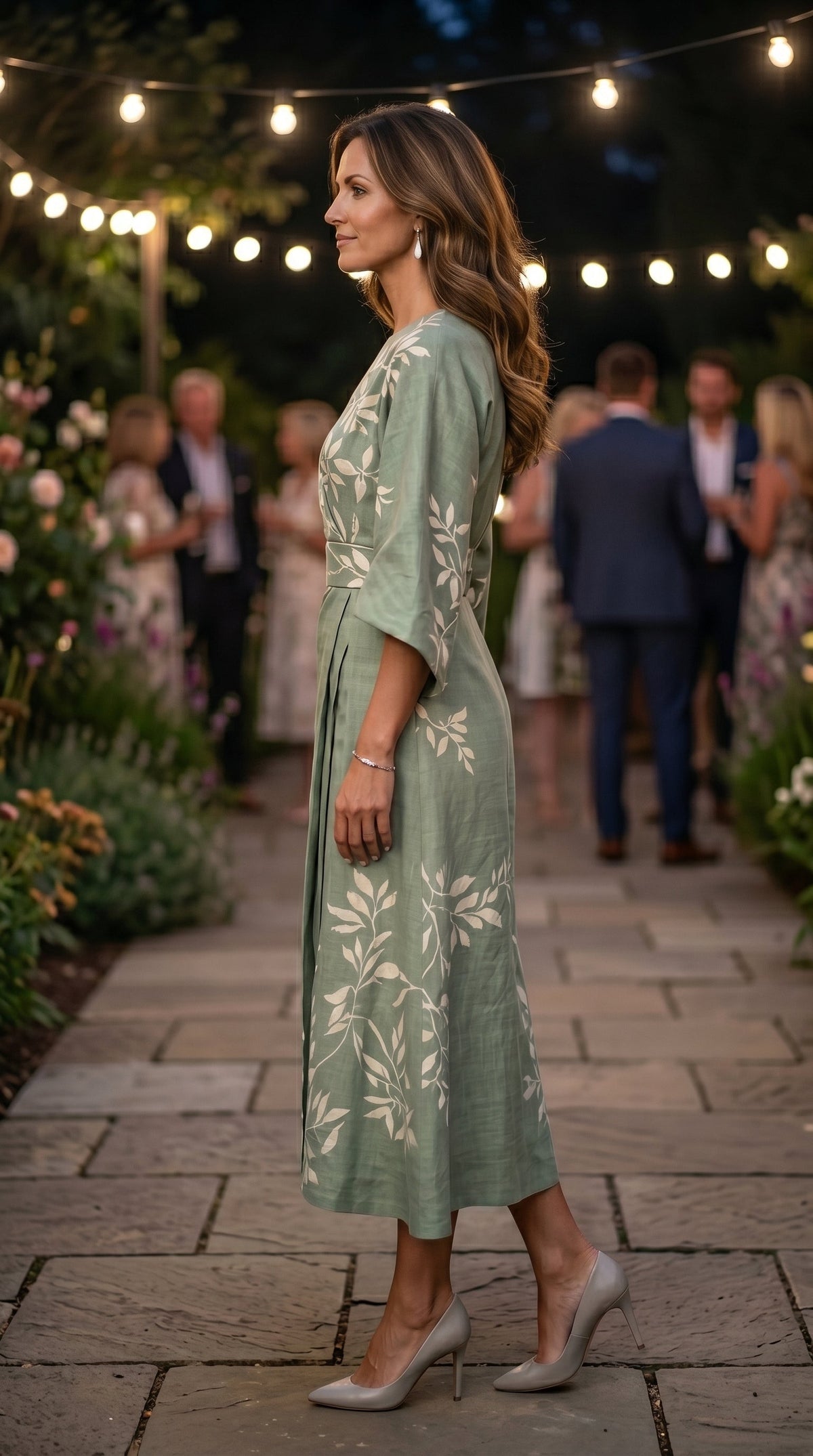 Eden | Vestido Floral de Cintura Alta