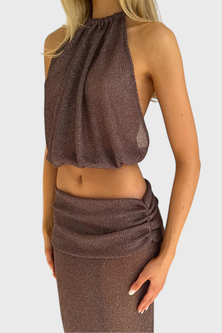 Guiomar | Conjunto Halter de Dos Piezas
