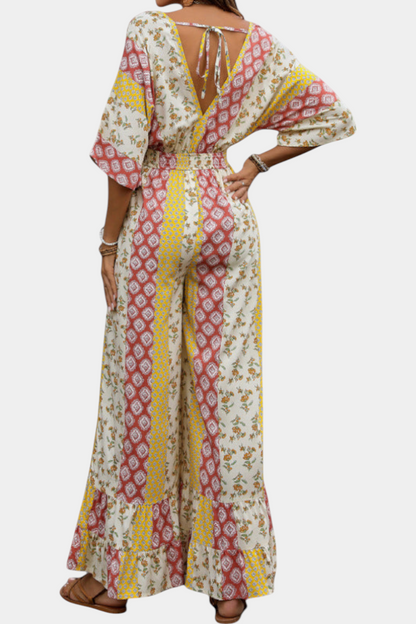 Ayana | Mono Bohemio con Mangas Fluidas