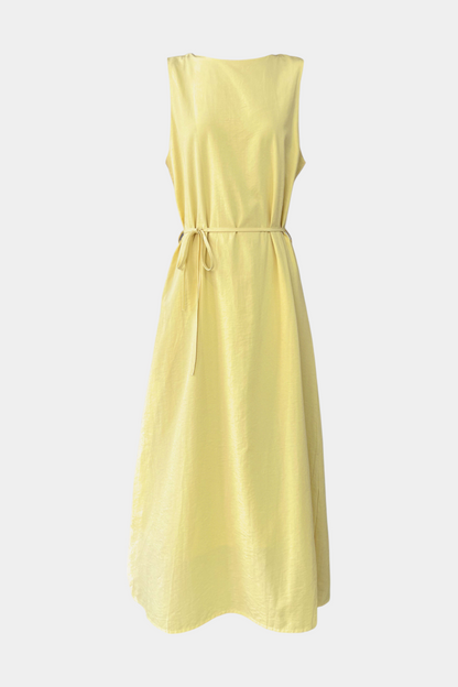 Rosetta | Vestido Suave sin Mangas con Lazo Ajustable