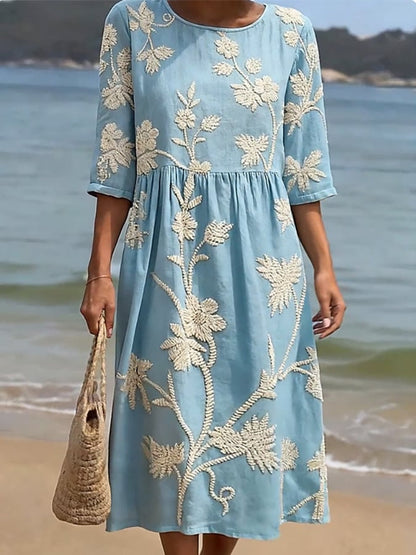 Laura-Catarina | informal de mujer con estampado floral.