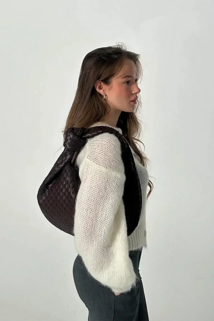 Maxi | Bolso de Hombro Mediano Tejido