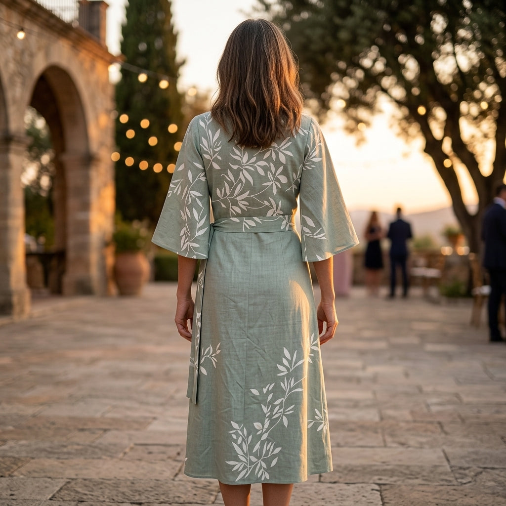 Eden | Vestido Floral de Cintura Alta