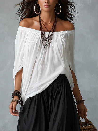 Chelo | Conjunto Boho con Hombros Descubiertos