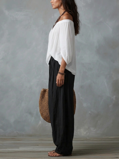 Chelo | Conjunto Boho con Hombros Descubiertos